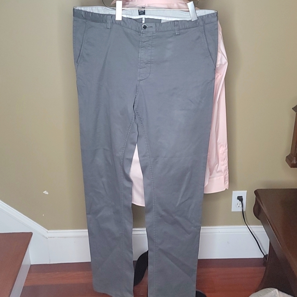 Boss grey chinos 40R